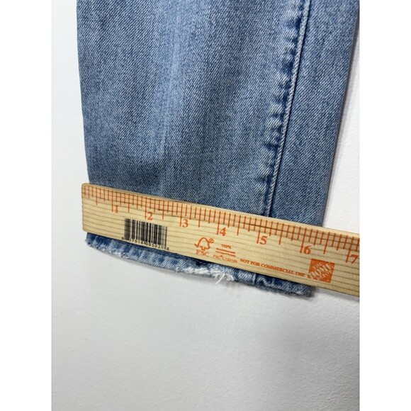Mother Superior Womens  The Huffy Skimp in Rope's End Destroyed Jeans  Blue 27 - Picture 8 of 16